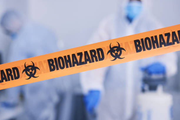 Professional Infectious Disease Decontamination technician working in Clinton, NC